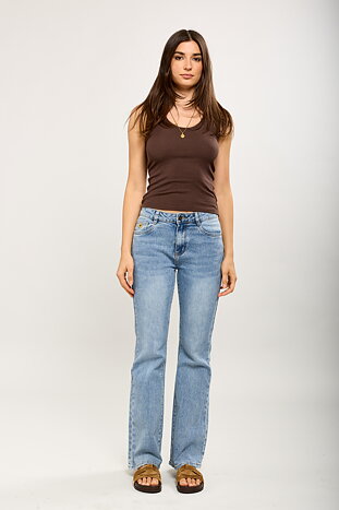 Jeans classy blomma