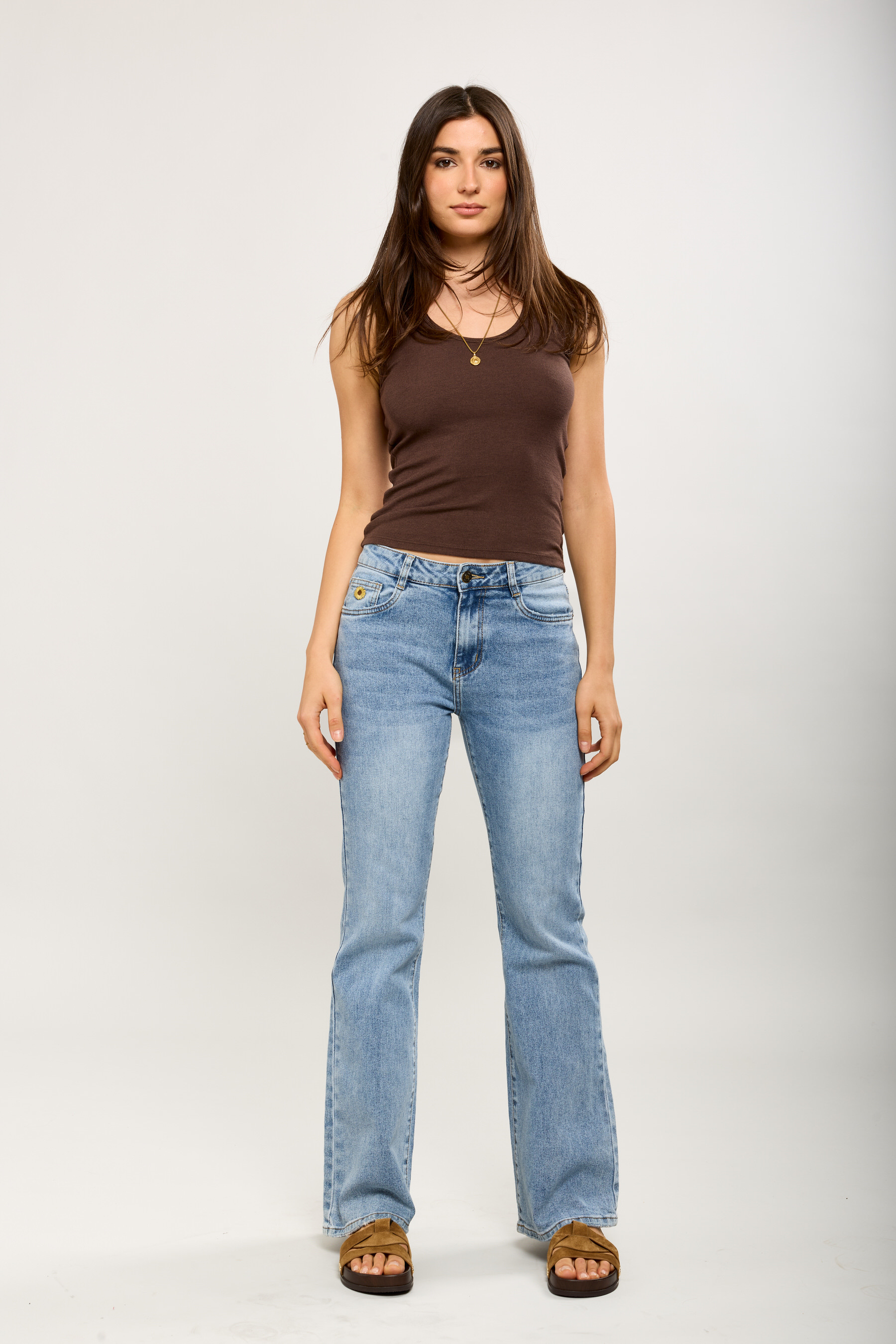 Jeans classy blomma - 7