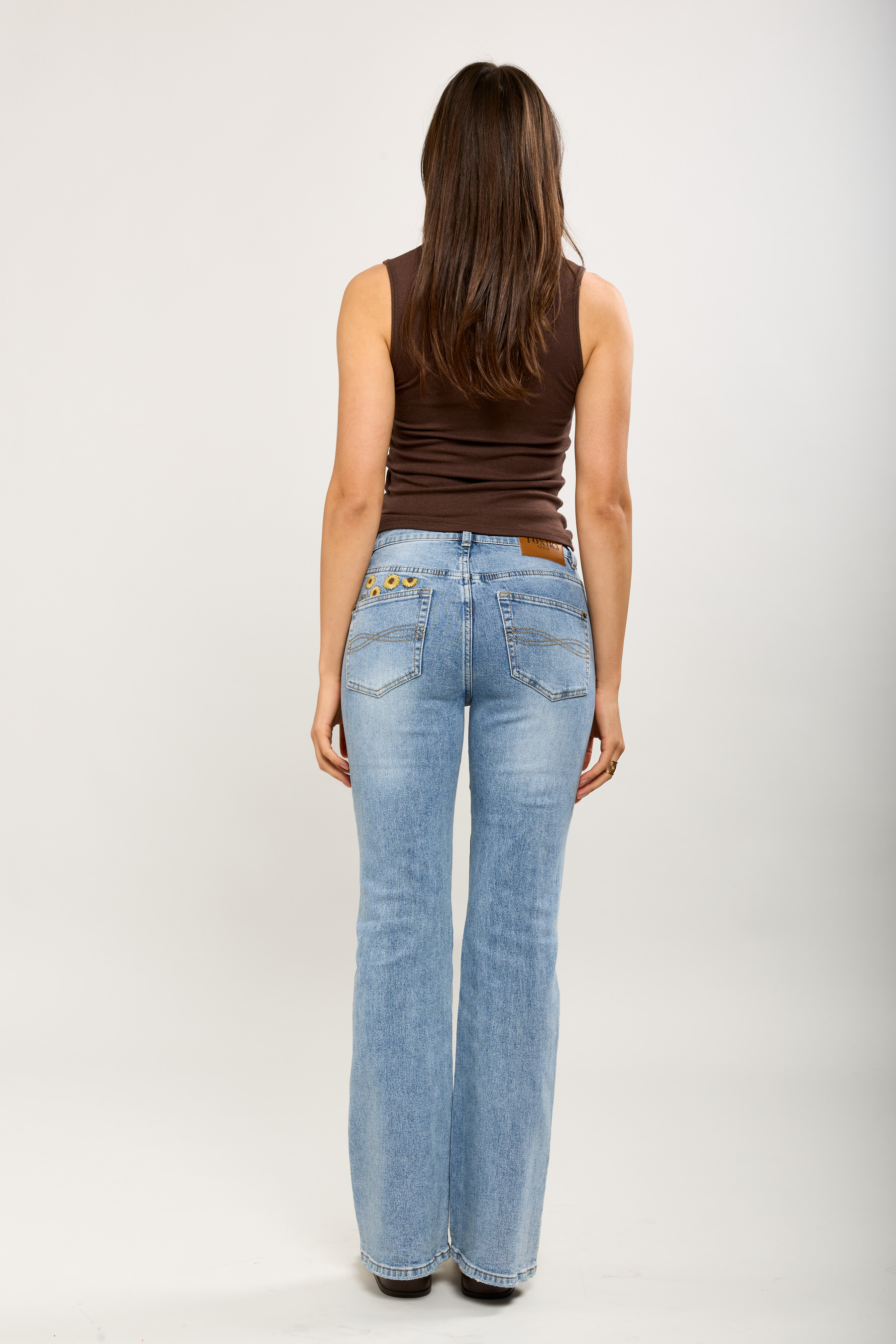 Jeans classy blomma - 5