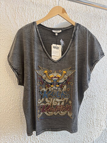 T-shirt Roller grå