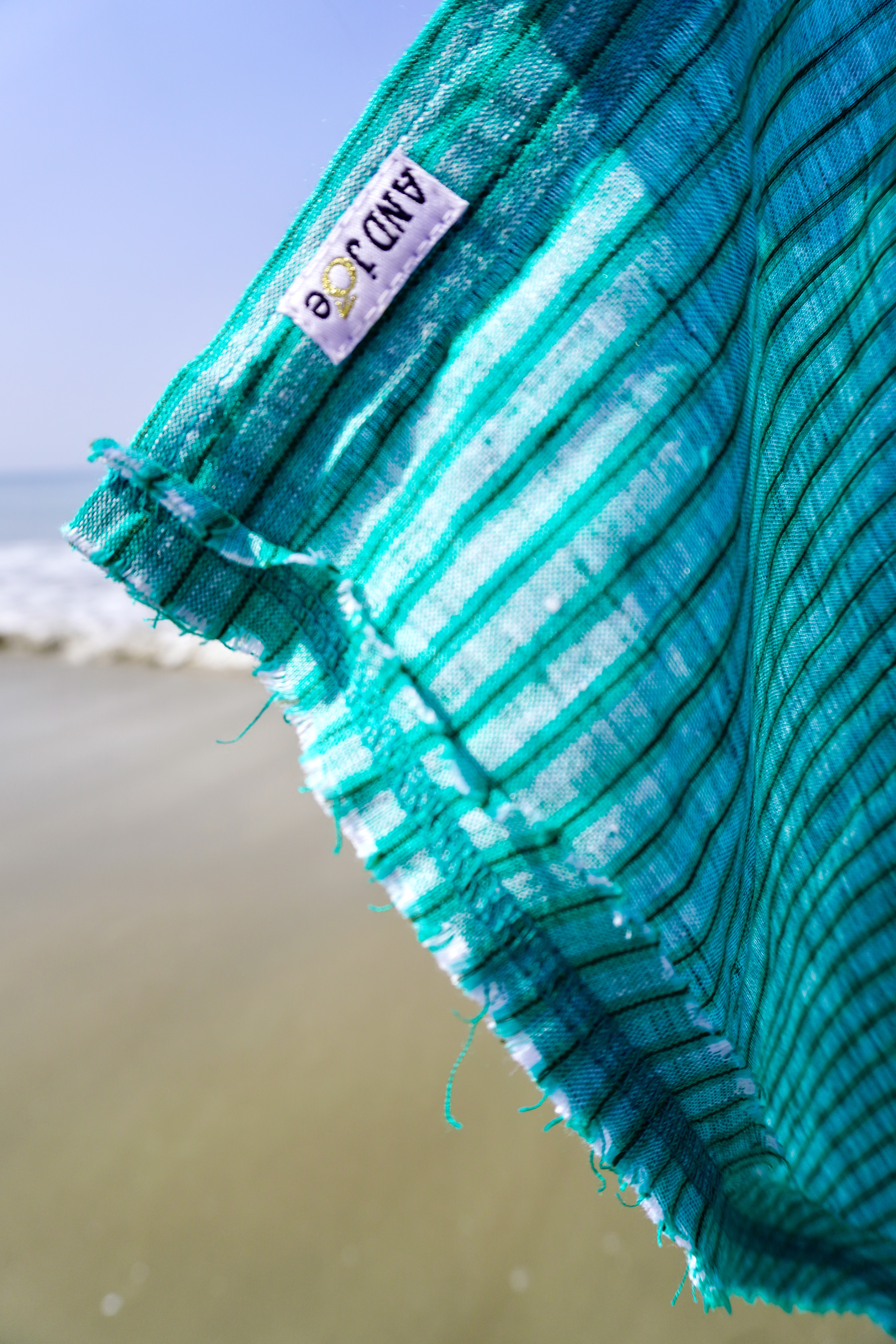 JOE LINEN SHIRT GREEN STRIPE  - 6