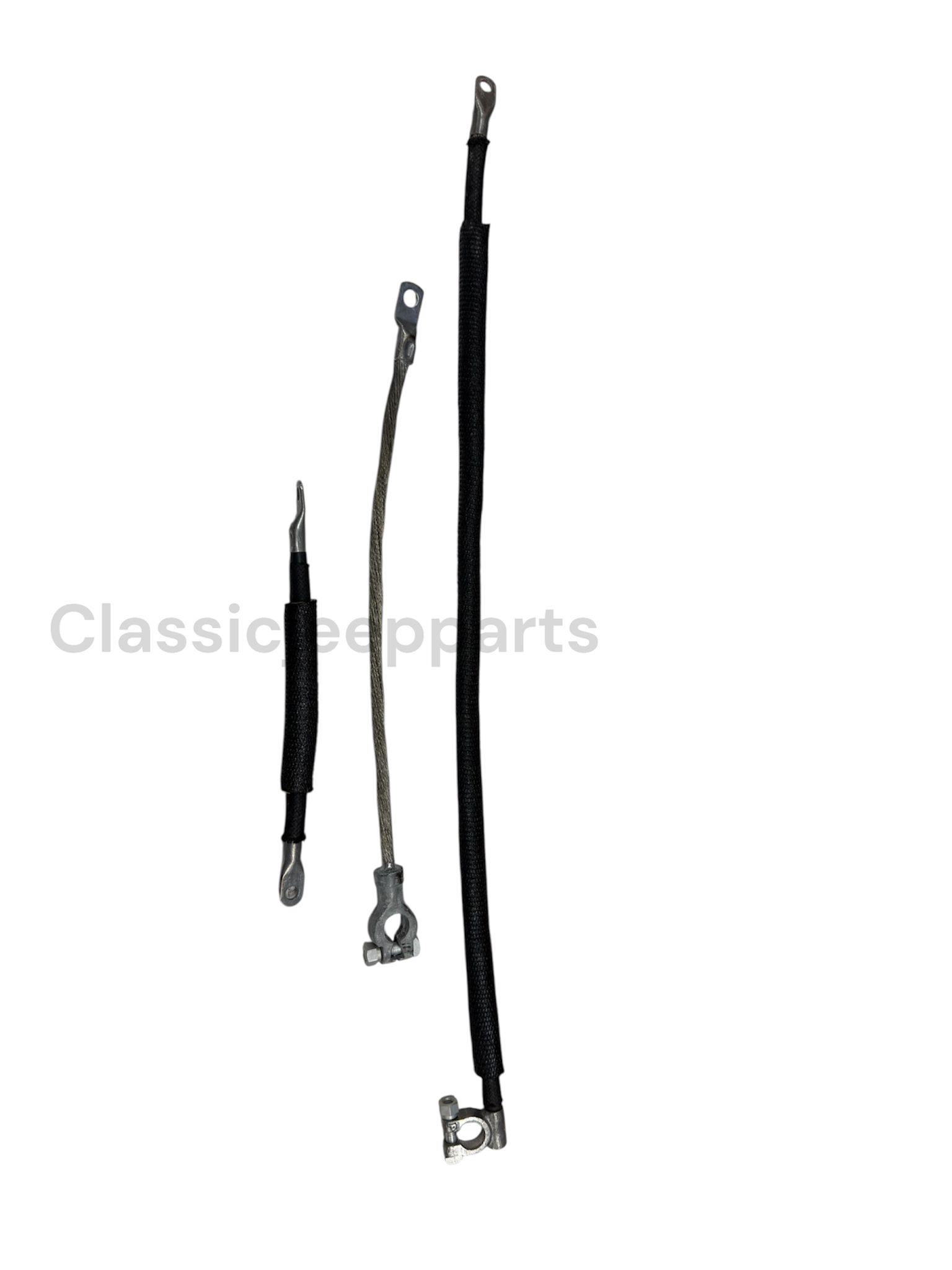 Battery Cable KIT, Willys MB