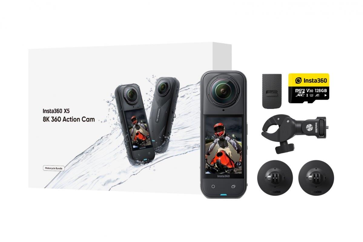 Insta360 X5 Motorcycle bundle - 2
