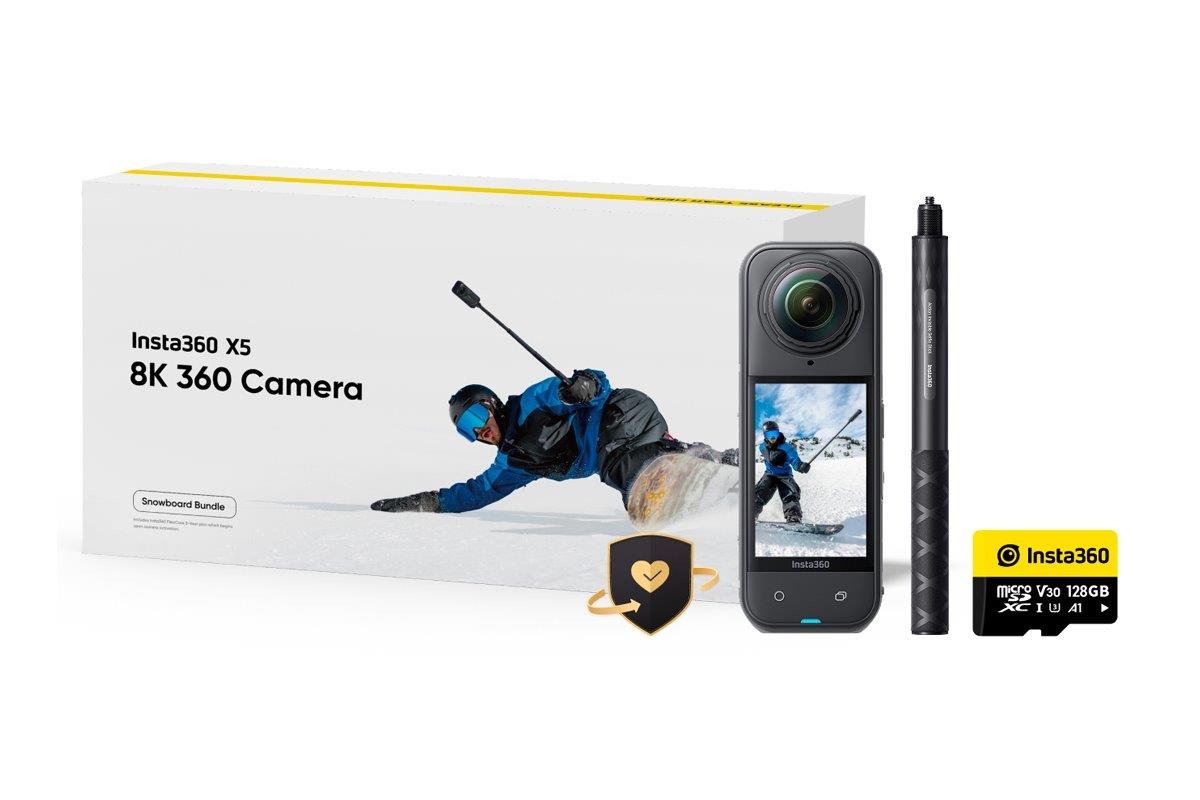 Insta360 X5 Snowboard Bundle - 2