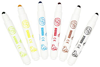 Småtting Fiberpennor 6-pack
