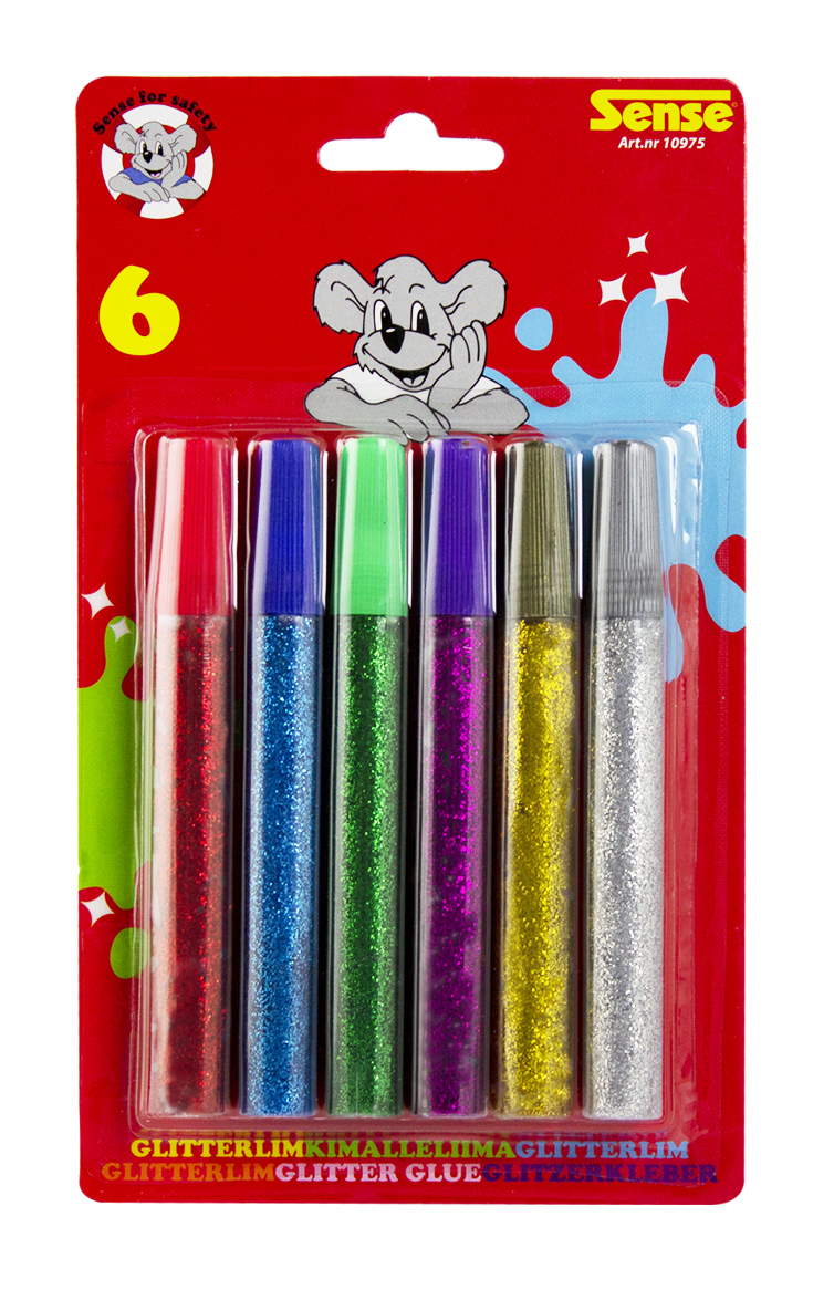 Glitterlim 6-pack
