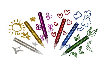 Glitterlim 6-pack