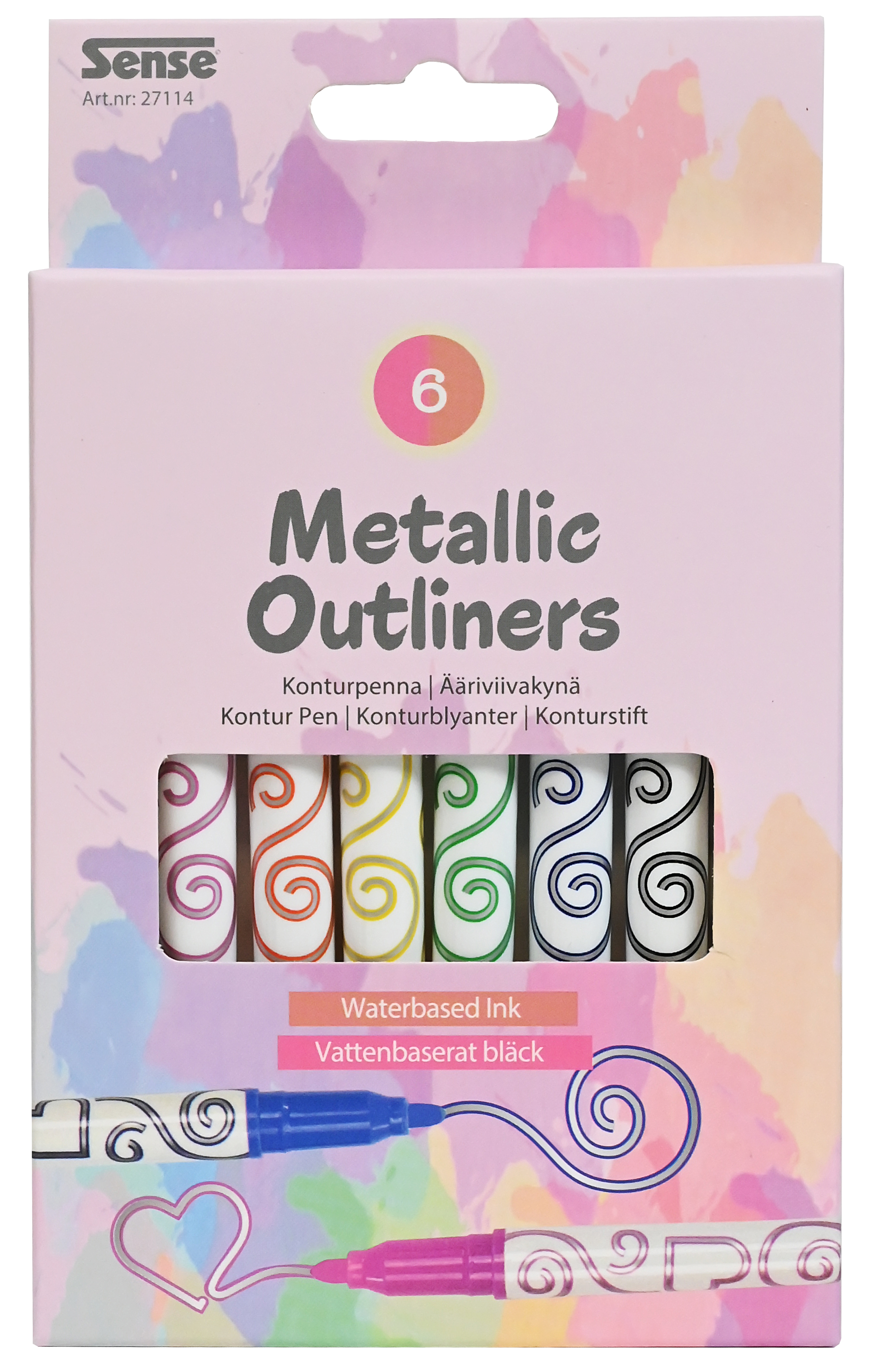 Outliner Metallic 6-pack