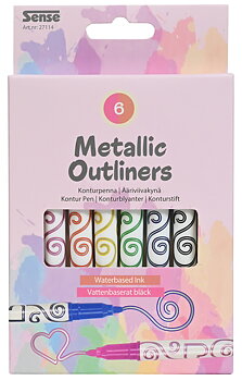 Outliner Metallic 6-pack