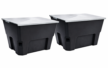 Latrina latrine compost 2x500L
