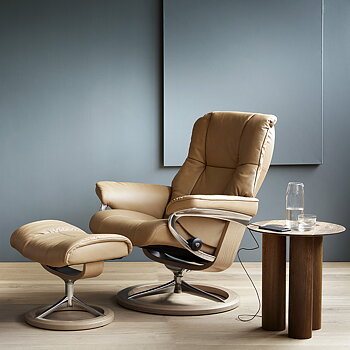 Mayfair Fåtölj  + Fotpall (Signature Bas) - Paketpris - Stressless® 