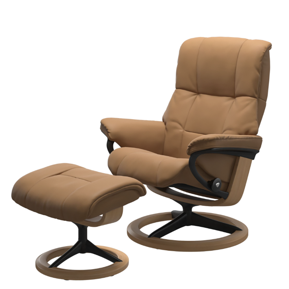 Mayfair Armchair + Footstool (Signature base) - Package Deal - Stressless® 