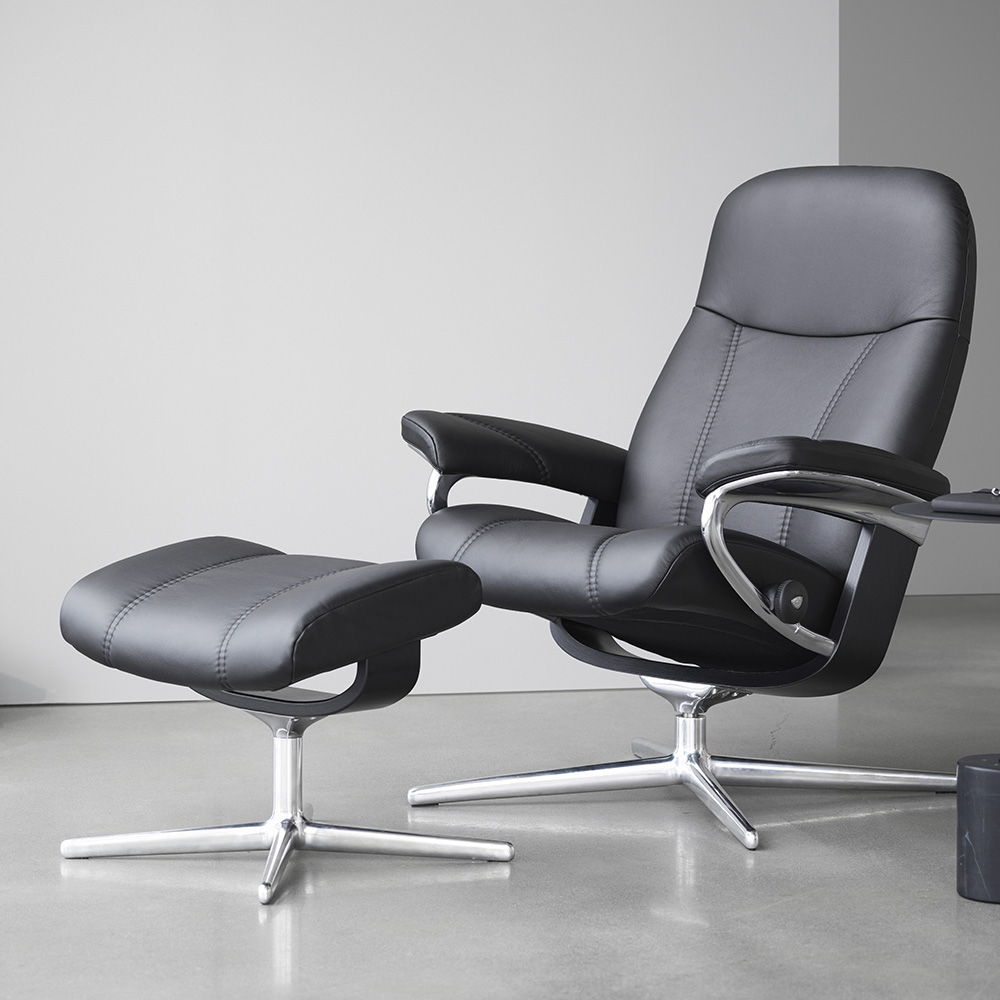 Consul fåtölj (Cross bas) - Paketpris - Stressless® - 2