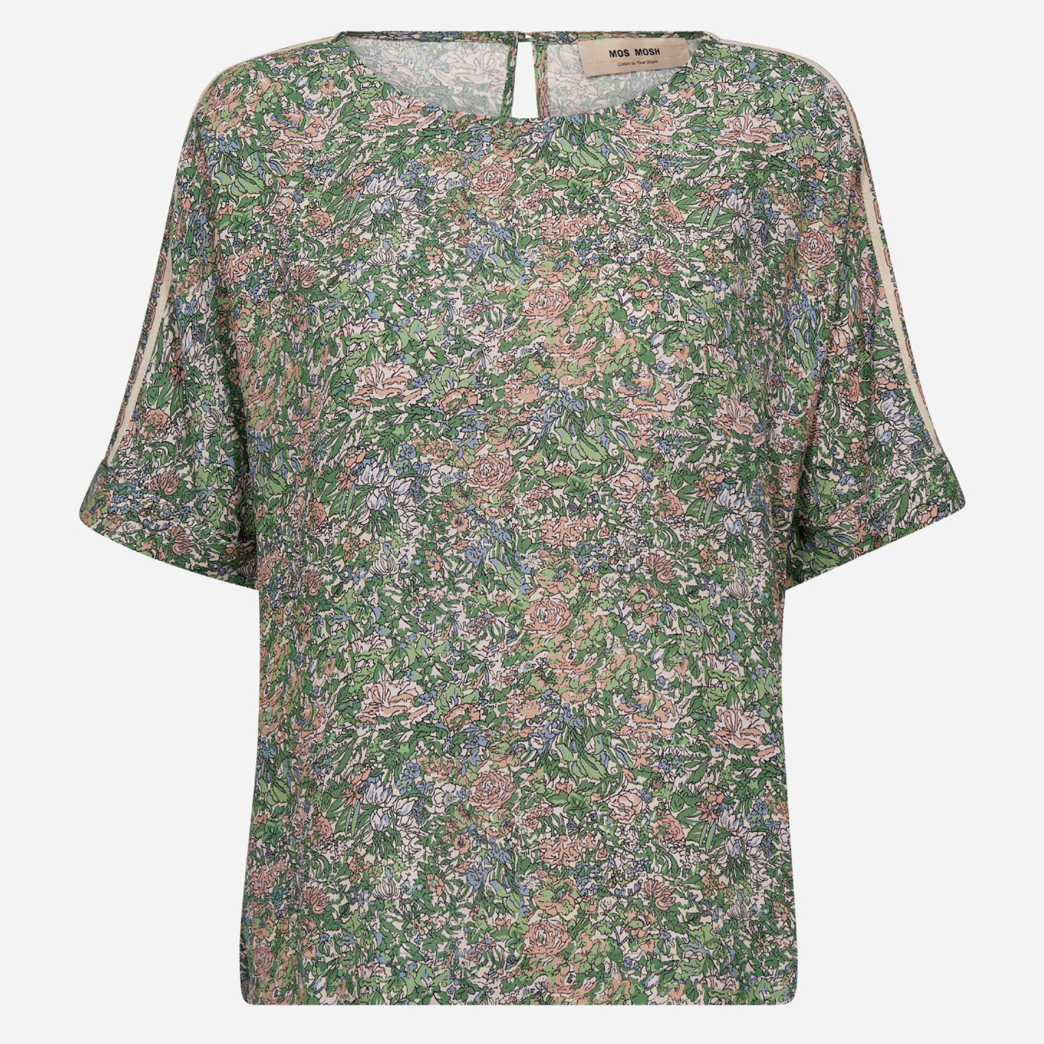 MMPalma Flowish Orchid Blouse - Mos Mosh