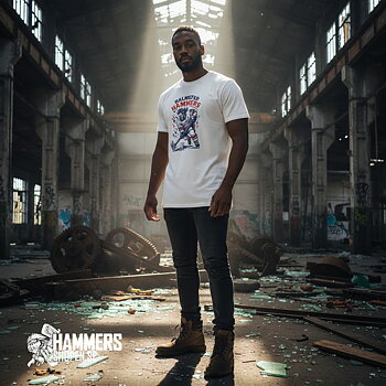 T-shirt Round Neck Vit Tor 