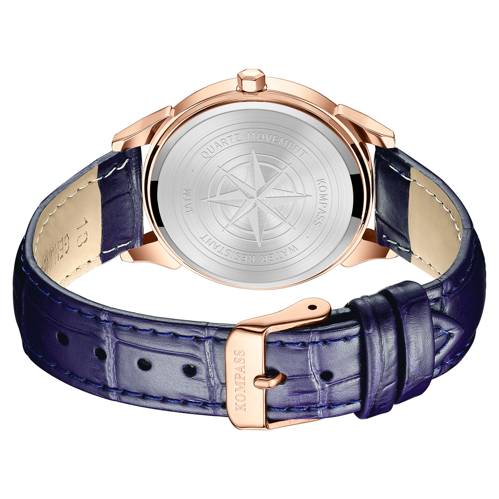 Kompass Signature Rose Gold Blue - 8