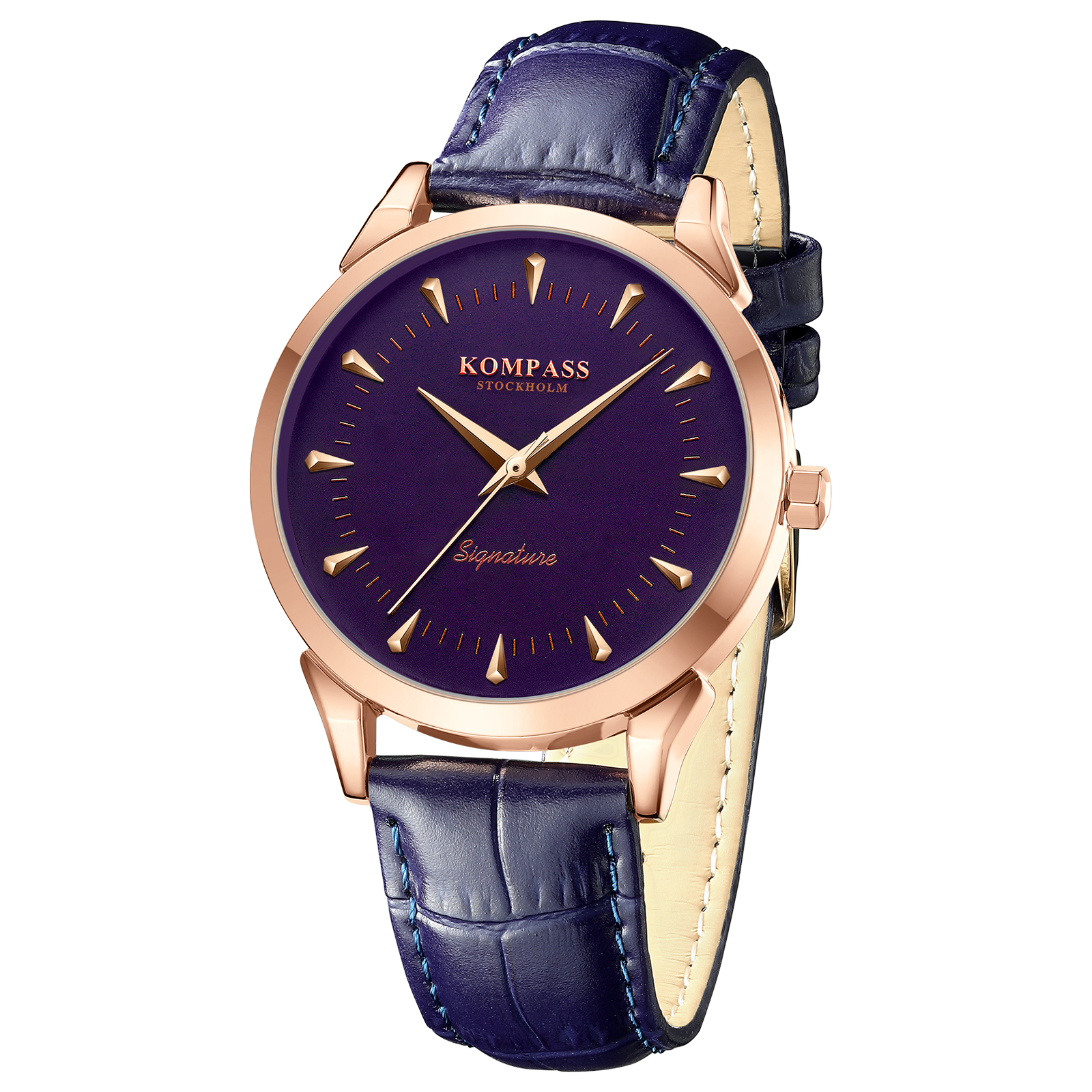 Kompass Signature Rose Gold Blue - 3