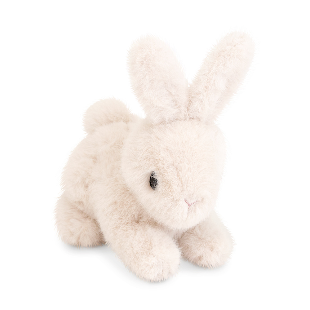 Mjukis The Softest, Little White Bunny 