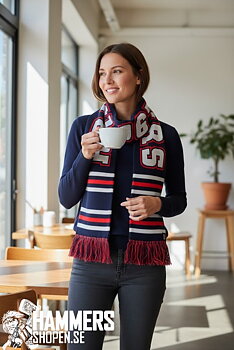 Halsduk Stickad Hammers 1967 