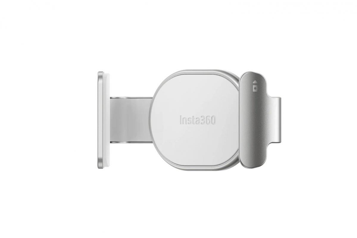 Insta360 Flow 2 Pro Magnetic Phone Clamp (Summit White) - 2