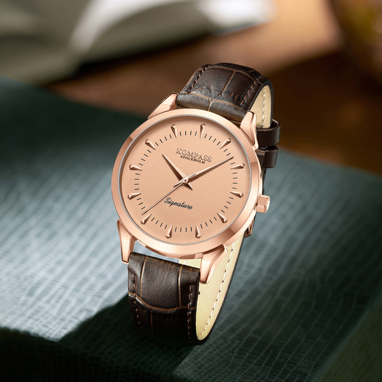 Kompass Signature Rose Gold Brown - 6