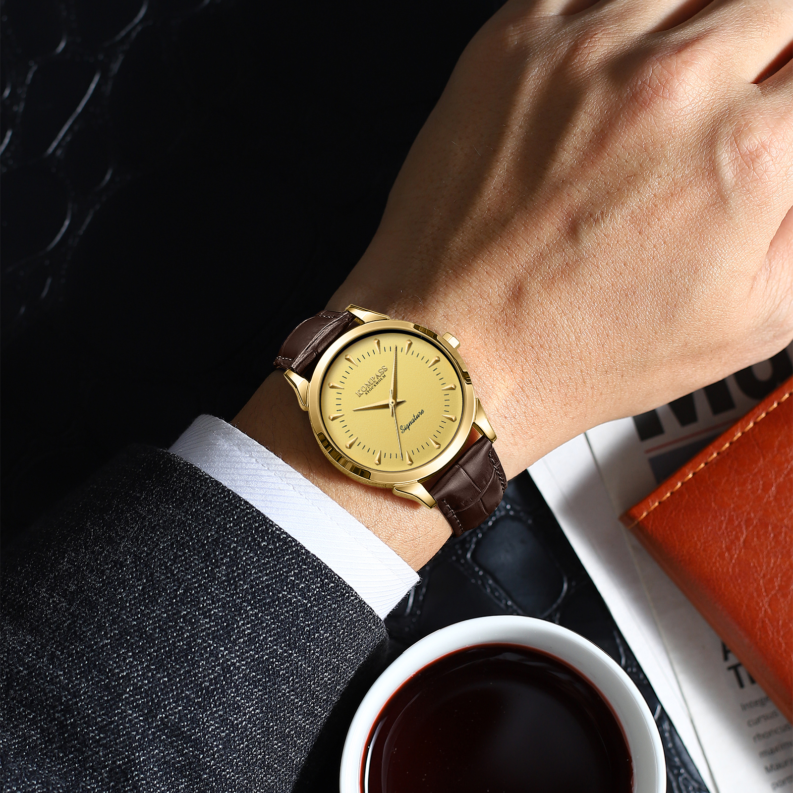 Kompass Signature Gold Brown - 4
