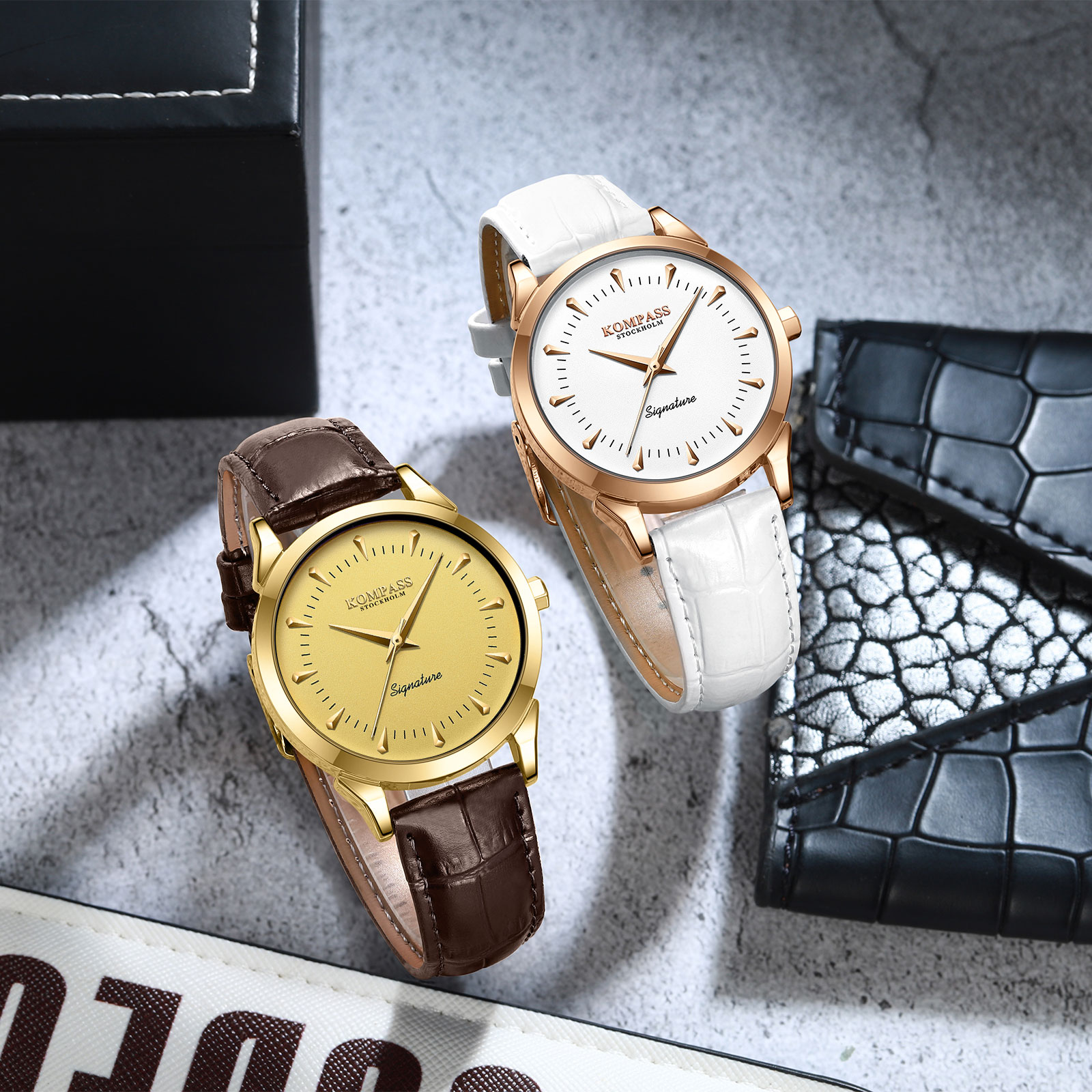 Kompass Signature Gold Brown - 9