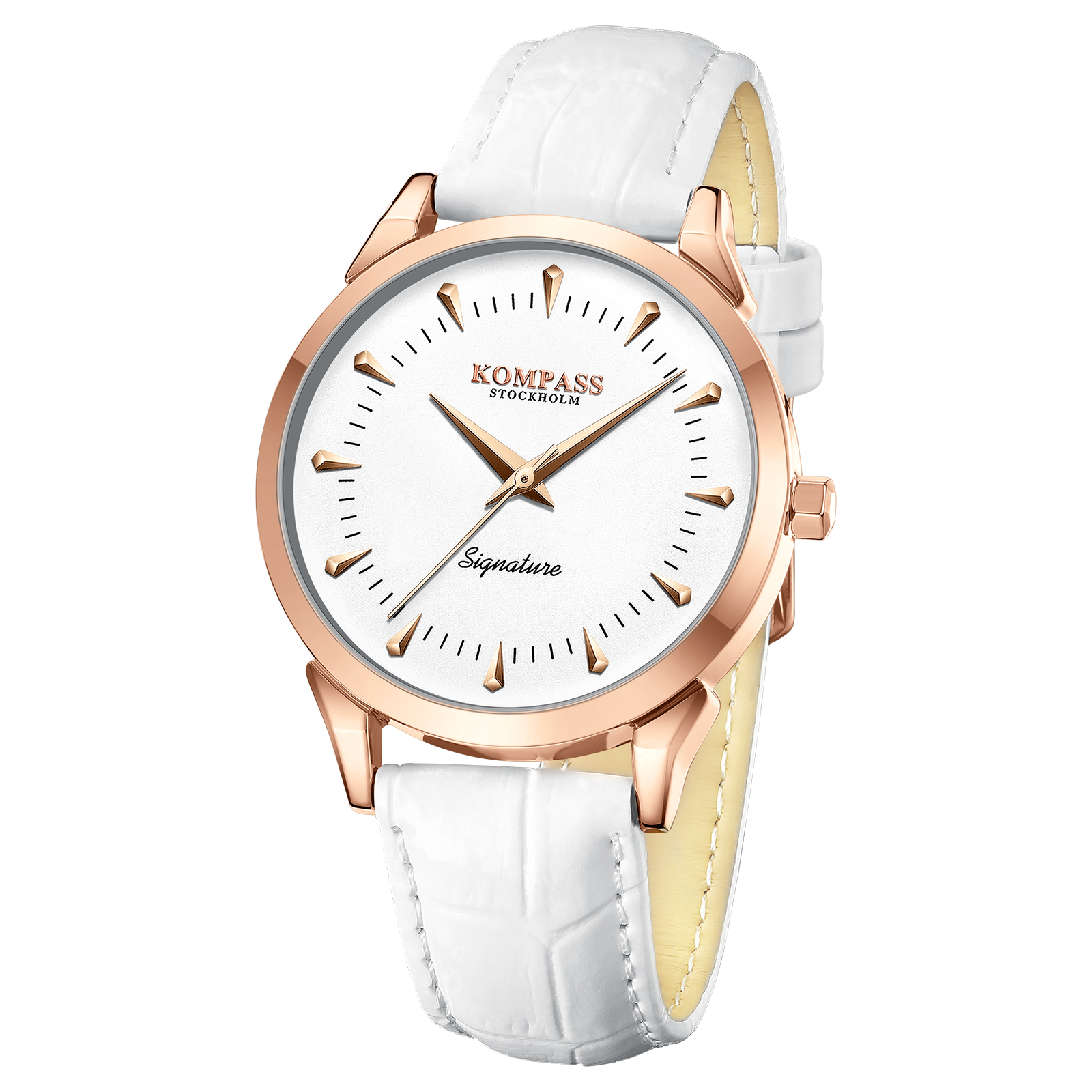 Kompass Signature Rose Gold White - 3