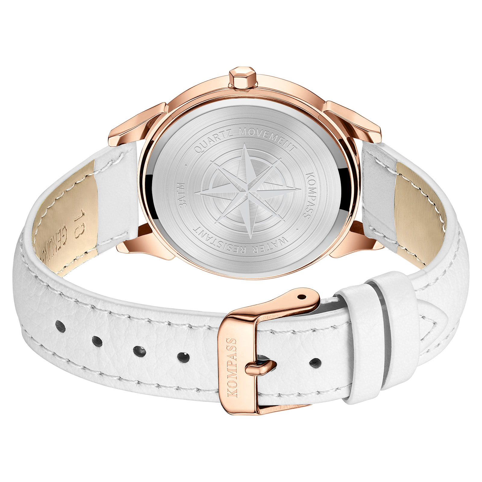 Kompass Signature Rose Gold White - 8
