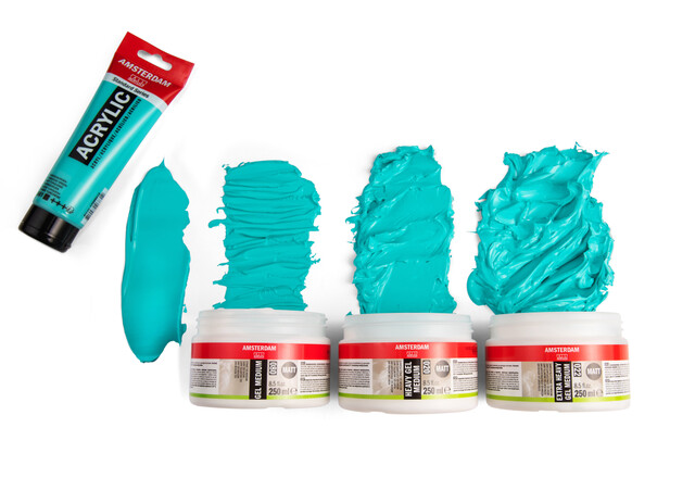 Amsterdam Gel medium matt 080 250 ml - 3