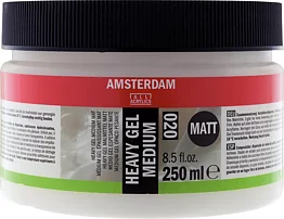 Amsterdam Heavy gel medium matt 020 250 ml