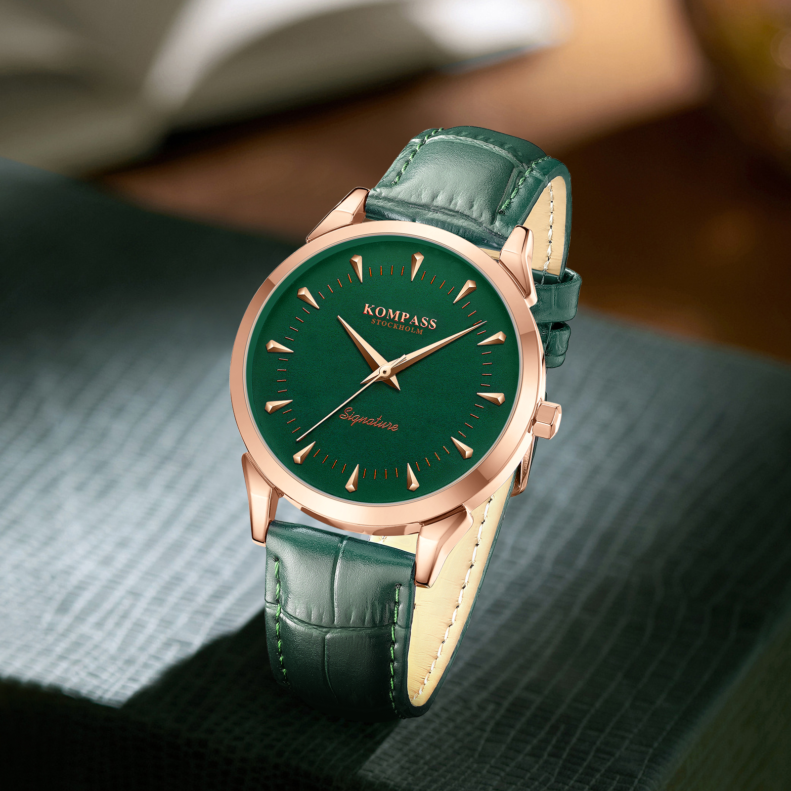 Kompass Signature Rose Gold Green - 6