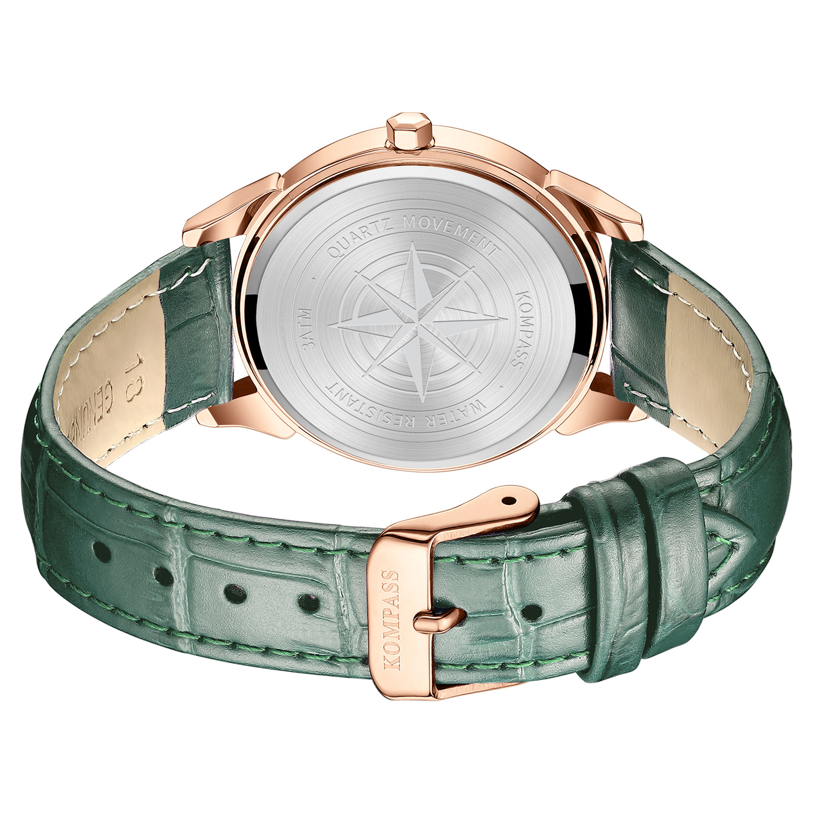 Kompass Signature Rose Gold Green - 8