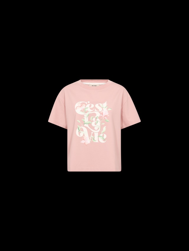 MMFlowish O-SS Tee - Peachy - Mos Mosh