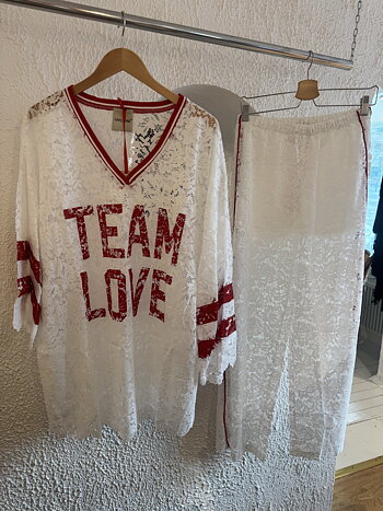 Set sporty team love vit