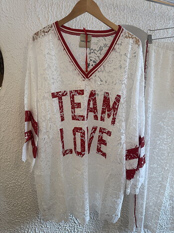 Set sporty team love vit