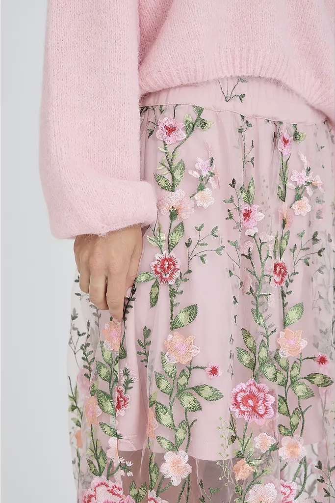 A-View - Fuschia Skirt Rose / Red - 4