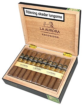 La Aurora Escogidos Gran Toro Cigarrlåda 20-pack