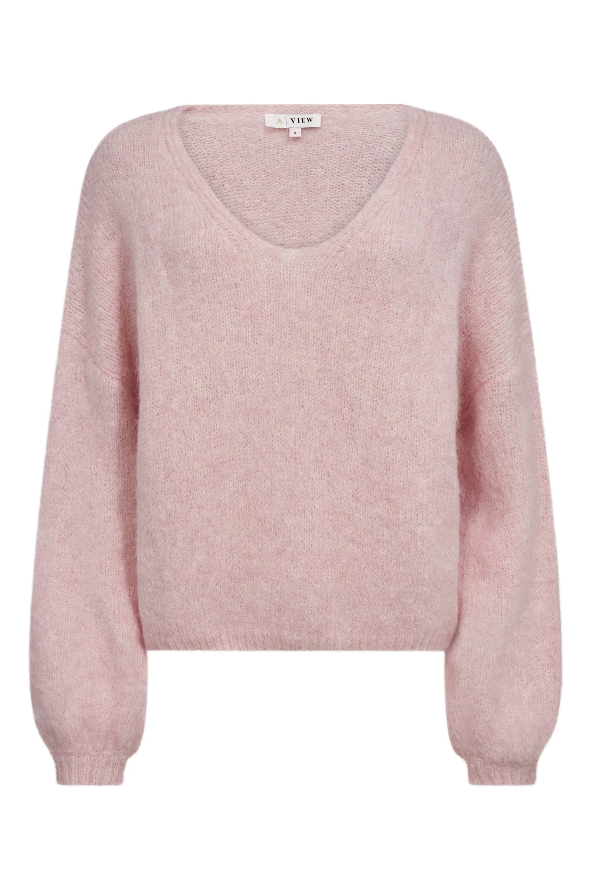 A-View - Inge V- Neck Knit Rose - 6