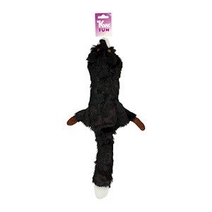 Skinnie Svart räv utan pip large, 52cm