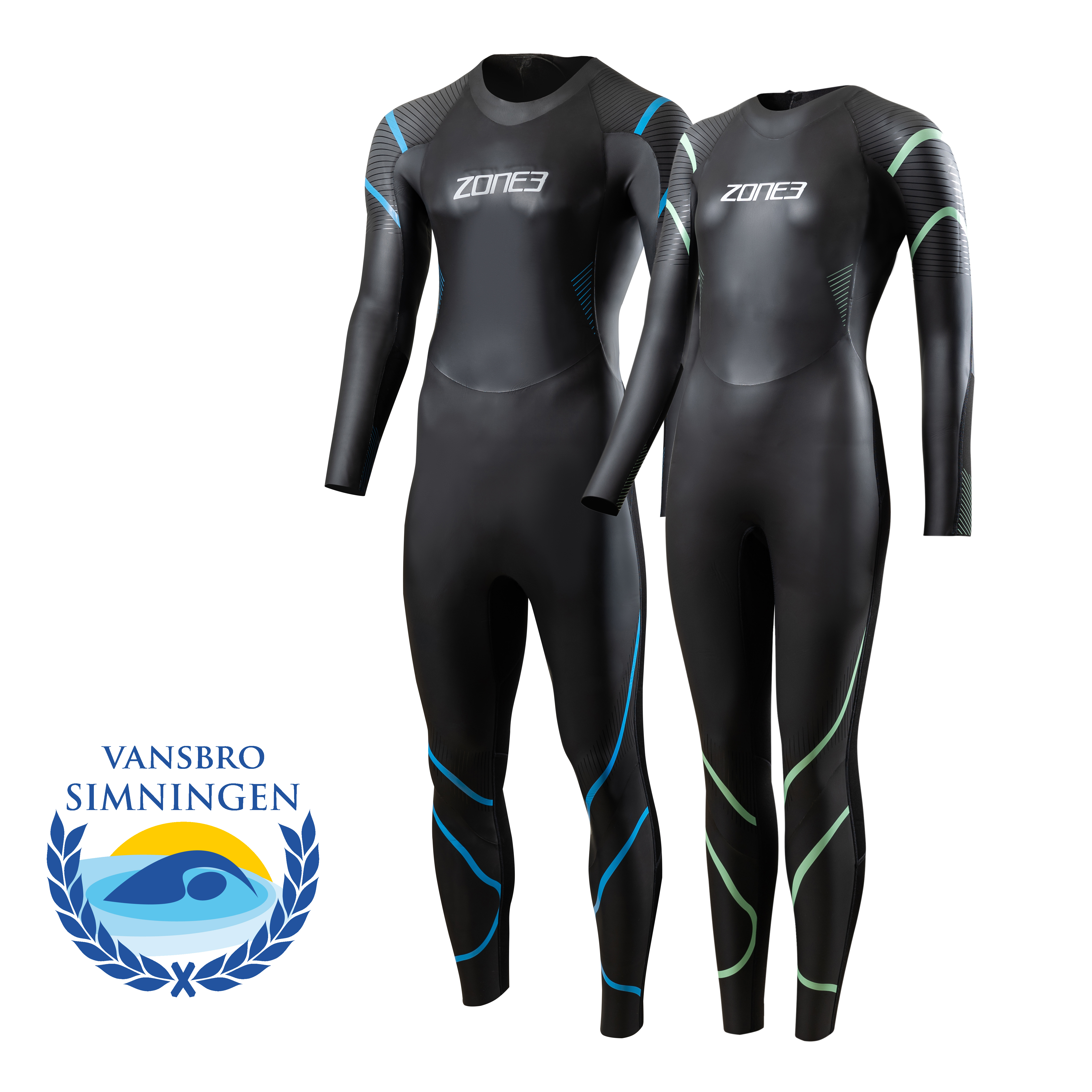 Seasonal rental Zone3 Glide swimsuit for Vansbrosimningen
