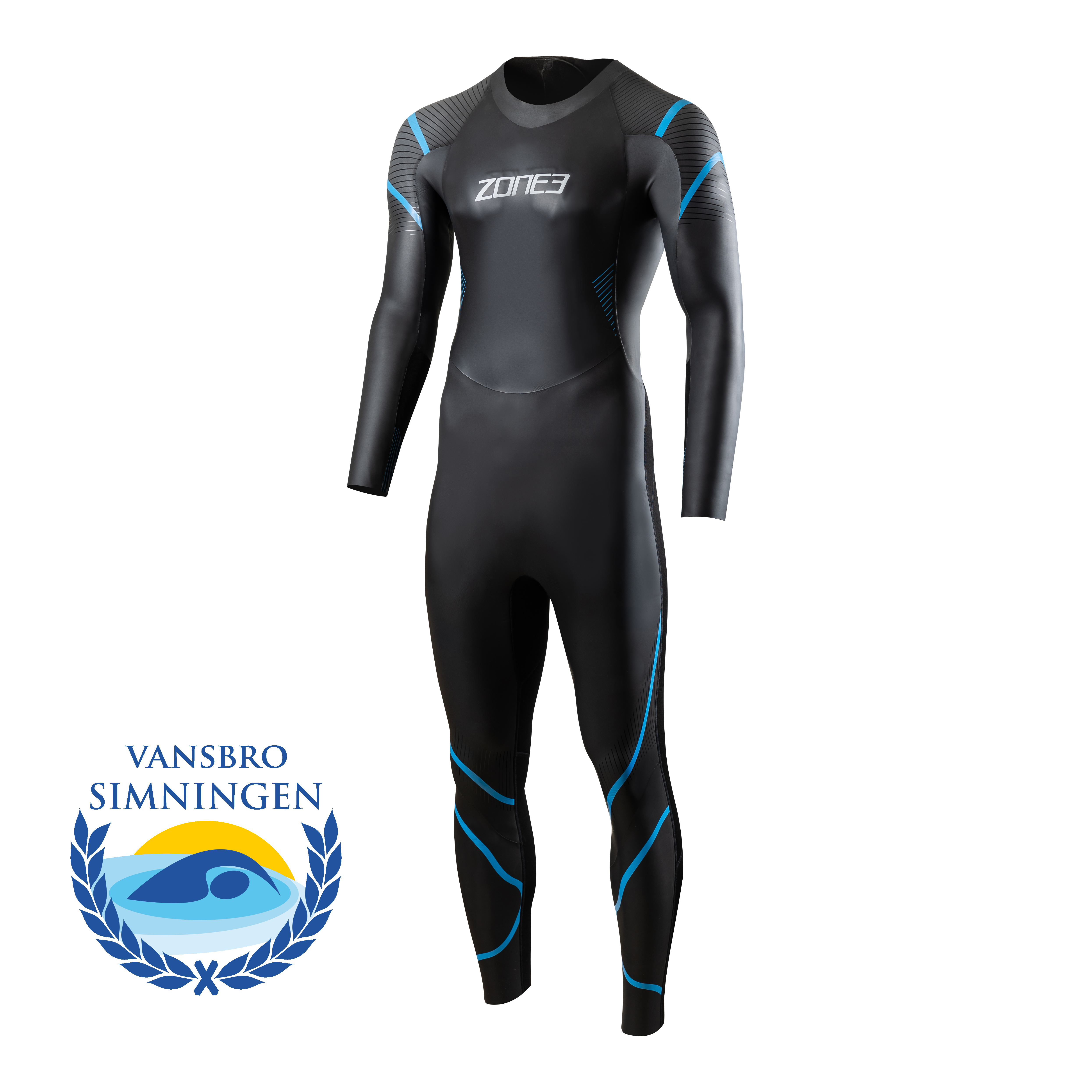 Seasonal rental Zone3 Glide swimsuit for Vansbrosimningen - 2