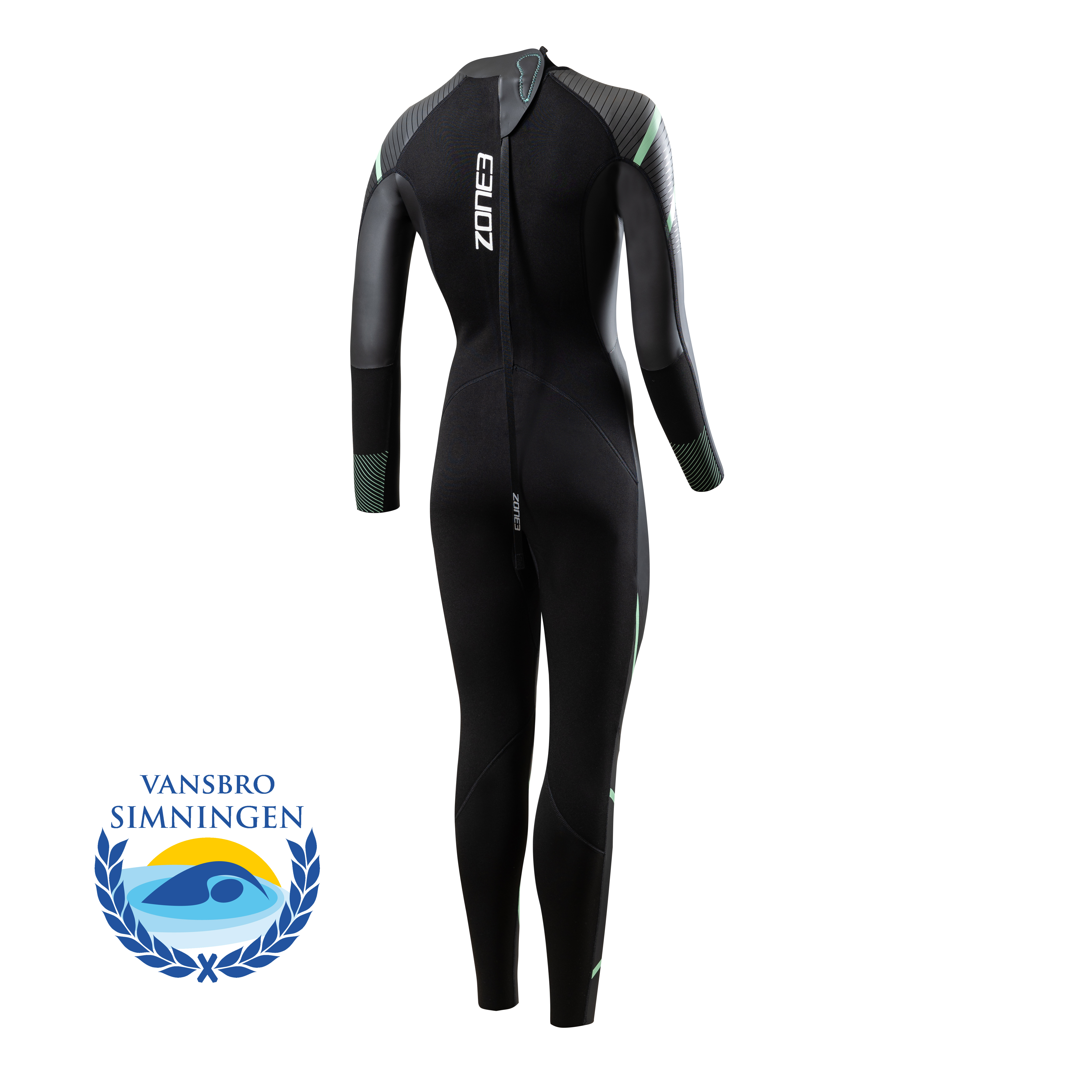 Seasonal rental Zone3 Glide swimsuit for Vansbrosimningen - 4