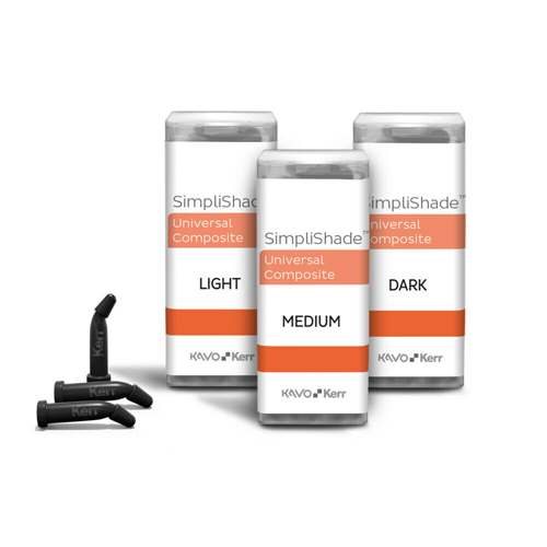 Simplishade® Universal komposite capsule MEDIUM,  20 x 0.25g
