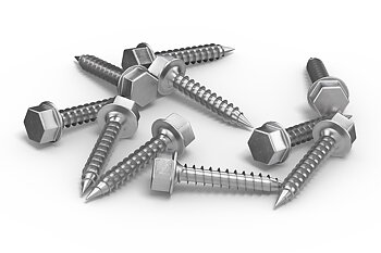 Skruvsats 10st 6x30mm 6-kant