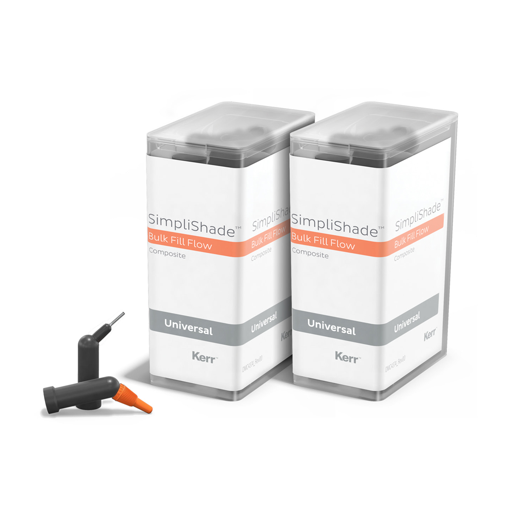 Simplishade® Bulk Fill Flow komposit Kapslar, 20x0.25g