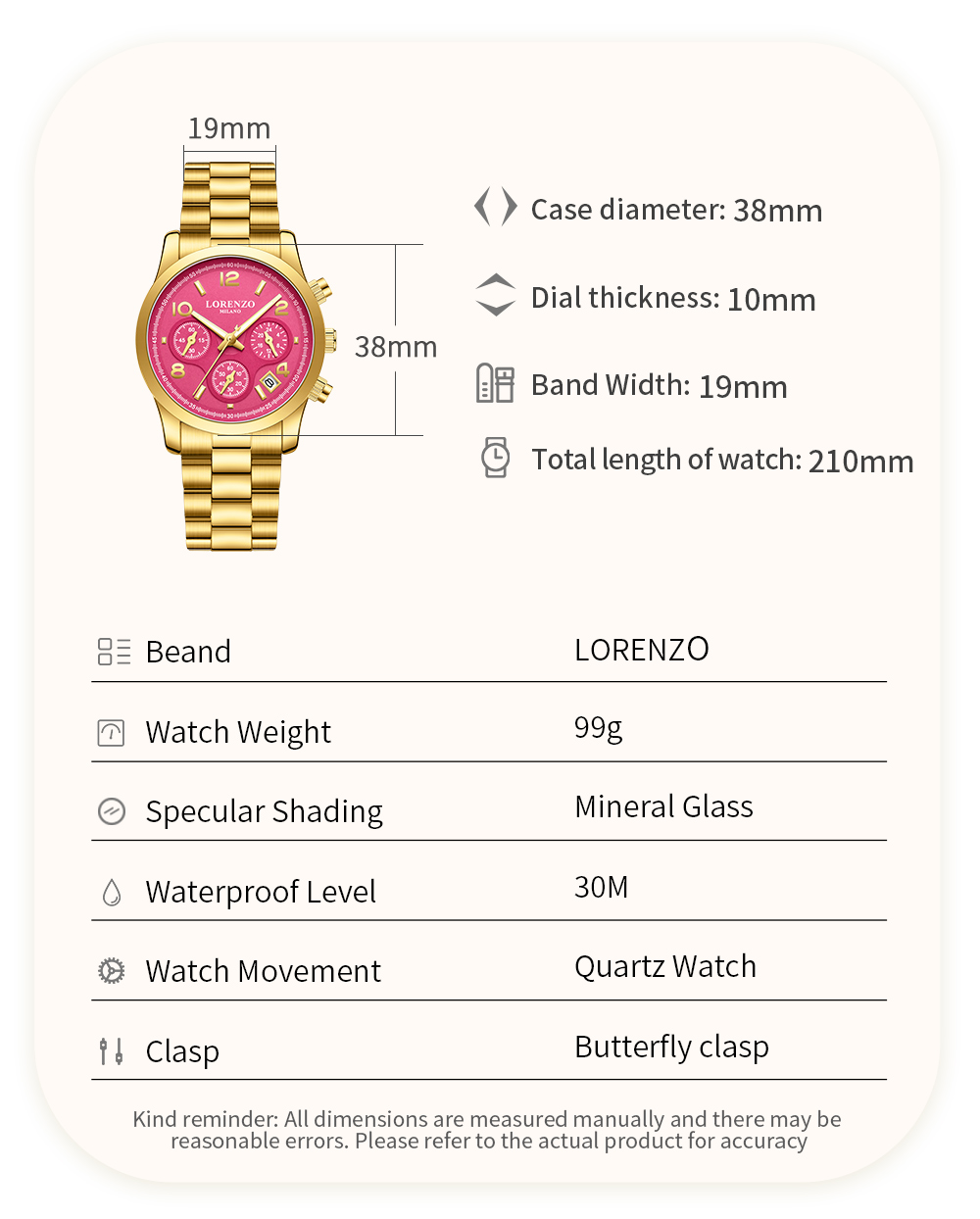 Lorenzo Alessia Oro Rosso - 18