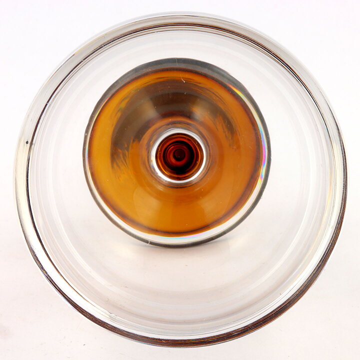 Mona Morales-Schildt (1960s) Brown/Clear Modern Candleholder 17 cm (2)