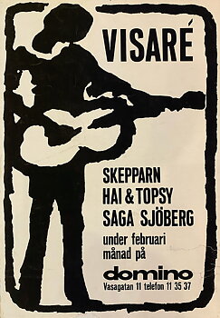 VISARÉ –KONSERTAFFISCH