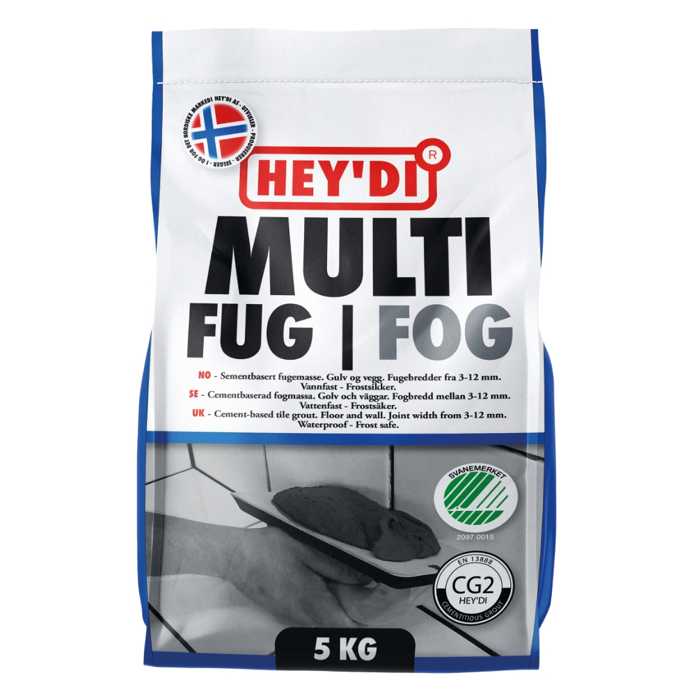 Fogmassa multifog grå 5kg